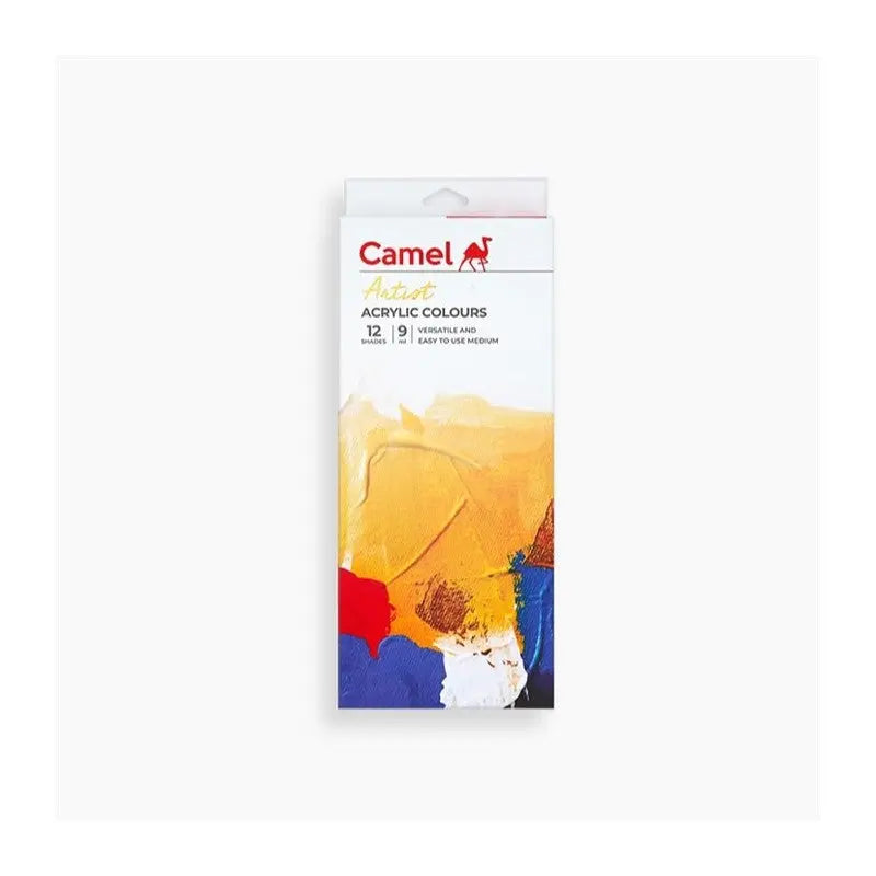 Camel Artist Acrylic Colour Set of 12 Camel